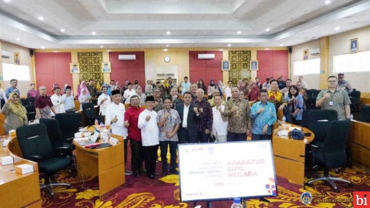 Kementerian PANRB Gelar Uji Publik RUU ASN di UNP