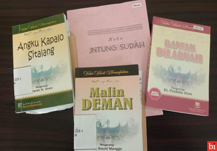 Kenalkan Kearifan Lokal, Balai Bahasa Sumbar Terjemahkan 23 Kaba Klasik Minangkabau