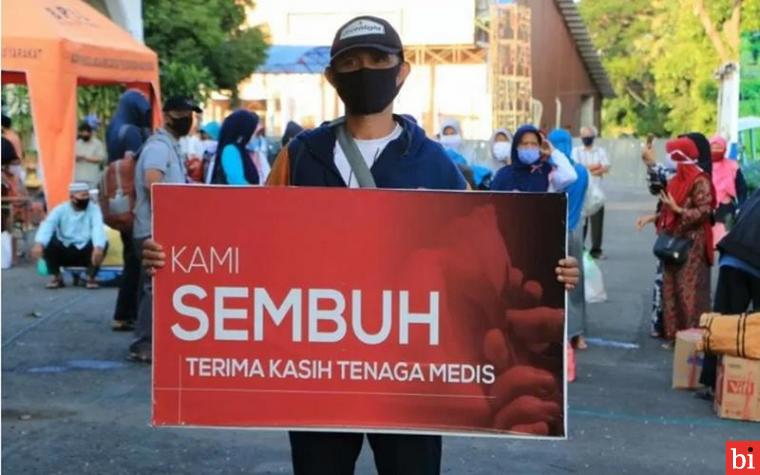 Kesembuhan Covid-19 Terus Bertambah Mencapai 3.876.760 Orang