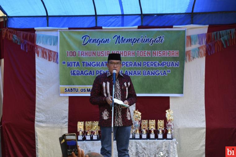 Ketua DPRD Sumbar Beri Motivasi Saat Hadiri 100 Tahun Pondok Pesantren Nahda Lima Puluh...