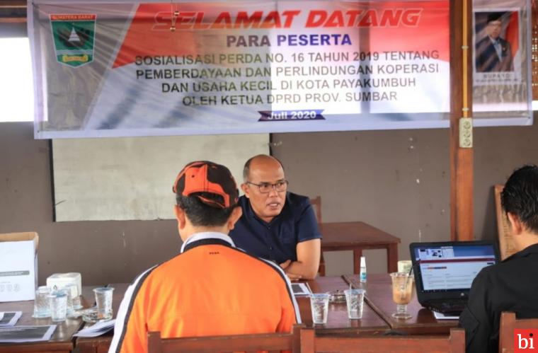 Ketua DPRD Sumbar Minta Gubernur Keluarkan Pergub Perlindungam UMKM