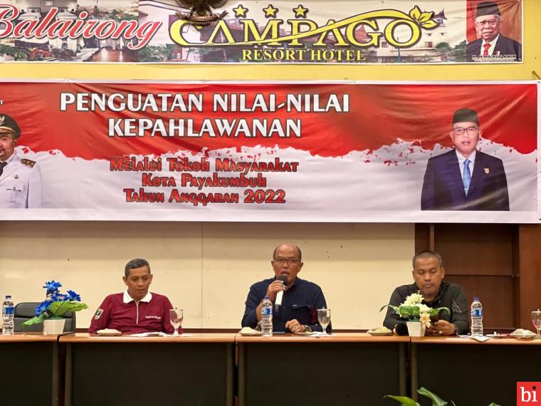 Ketua DPRD Sumbar Sosialisasi Penguatan Nilai - nilai Kepahlawanan pada Masyarakat