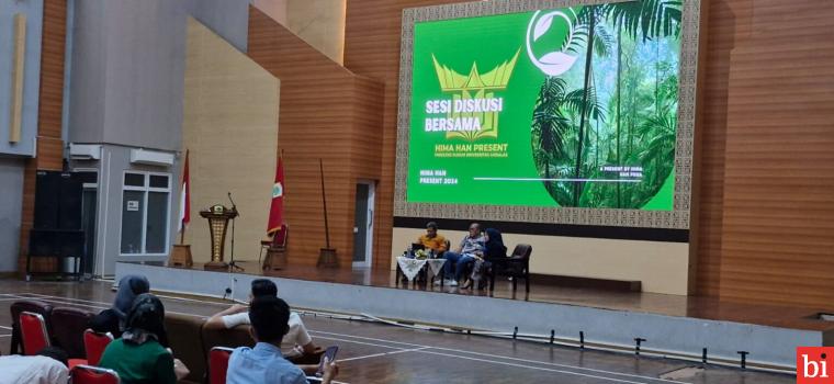 Ketua DPRD Sumbar Supardi Ajak Mahasiswa UNAND Turun ke Masyarakat Berikan Edukasi Politik