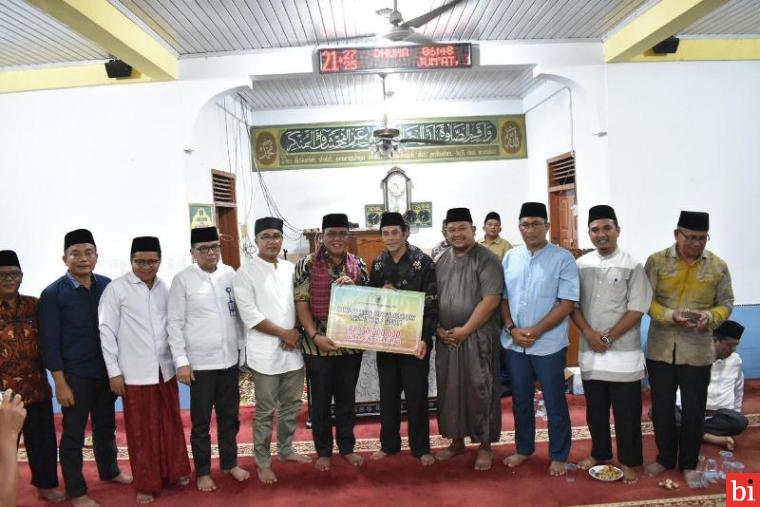 Ketua DPRD Sumbar Supardi Sambangi Masjid Al-Husna: Bakal Bantu Pengembangan UMKM