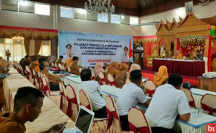 Ketua KI Sumbar Ajak Perkuat Komitmen Pelayanan Informasi Publik