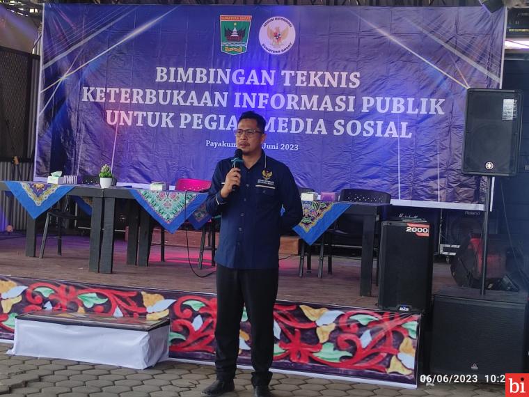 Ketua KI Sumbar: Pegiat Medsos Payakumbuh Mesti Jadi Pionir Penyikat Hoaks