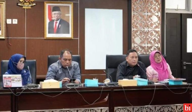 Komisi I DPRD Sumbar Gelar Rapat Kerja Bahas Evaluasi Pelaksanaan Kegaitan Tahun 2023