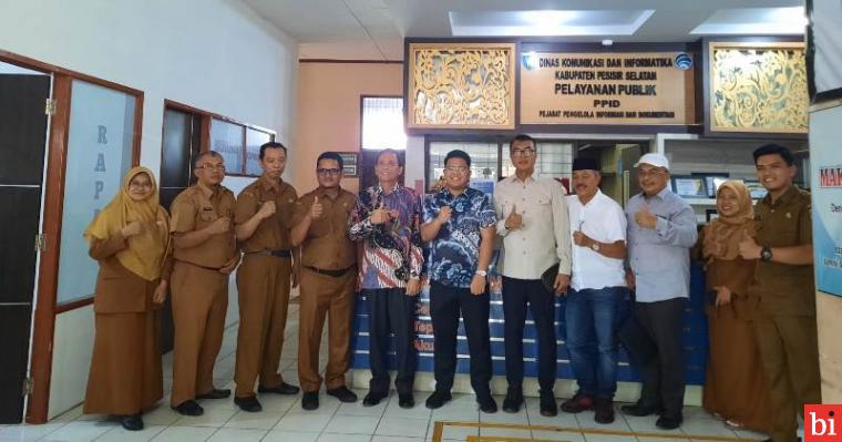 Komisi I DPRD Sumbar Lihat Praktik SPBE Dinas Kominfo Pessel