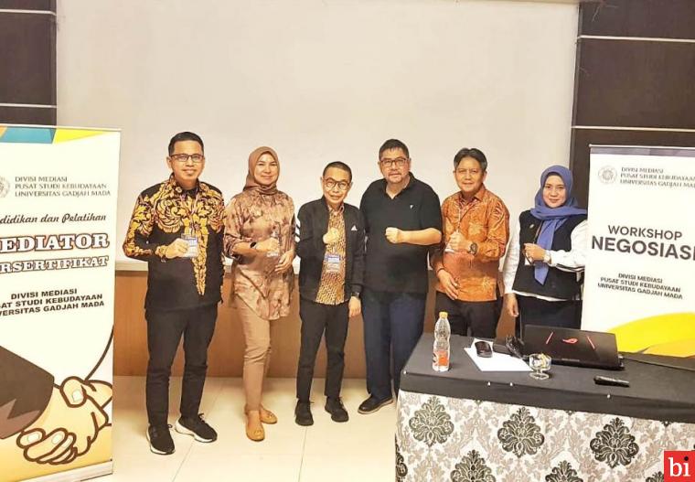 Komisioner KI Sumbar Ikuti Pendidikan Mediator dan Negosiator di UGM