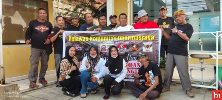 Komunitas PETA, AXS, PSTI, CKMD, dan Xeoners Dharmasraya Galang Bantuan untuk Galodo...