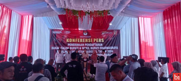 KPU Dharmasraya Perpanjang Masa Pendaftaran Calon Bupati dan Wakil Bupati