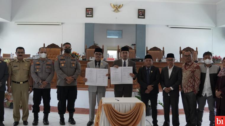 KUA-PPAS APBD Kabupaten Limapuluh Kota Diteken