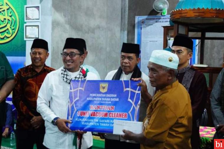 Kunjungi Guguak Malalo, Bupati Eka Putra Sampaikan Poin Penting