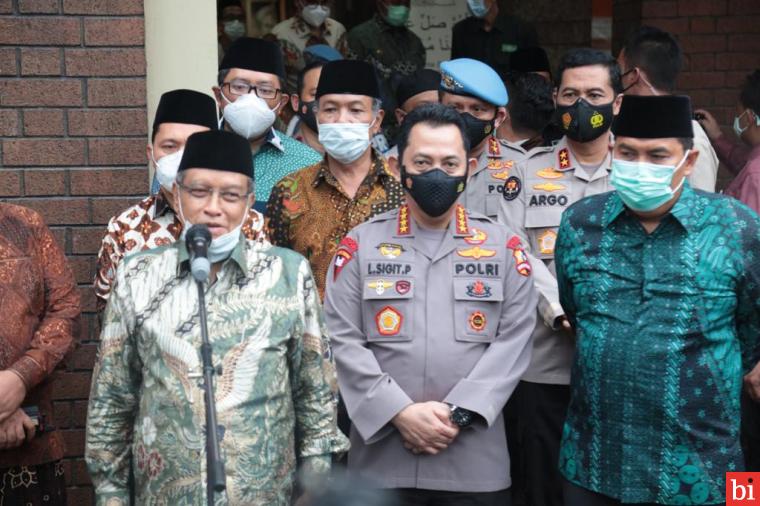 Kunjungi PBNU, Kapolri Listyo Sigit Akan Sinergikan Ulama dan Umara Jaga Kamtibmas