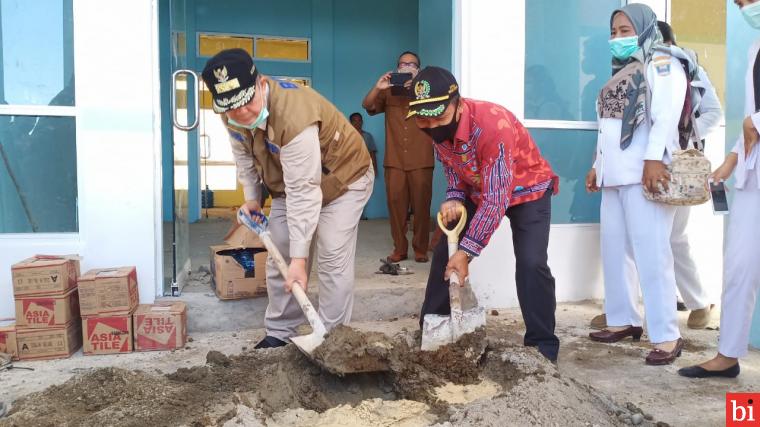 Kunjungi RSUD Pratama Siberut Selatan, Wagub Sumbar Berharap Pembangunan Disegerakan