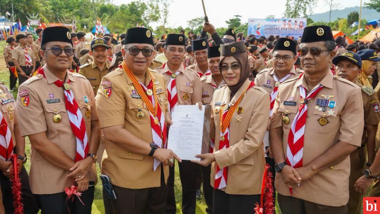 Kwarcab Pramuka Padang Abadikan Nama Kak Lithos di Buper Batu Gadang