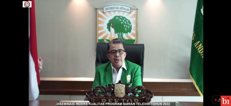 Libatkan Perguruan Tinggi, Rektor Unand Apresiasi KPI Lakukan Diseminasi