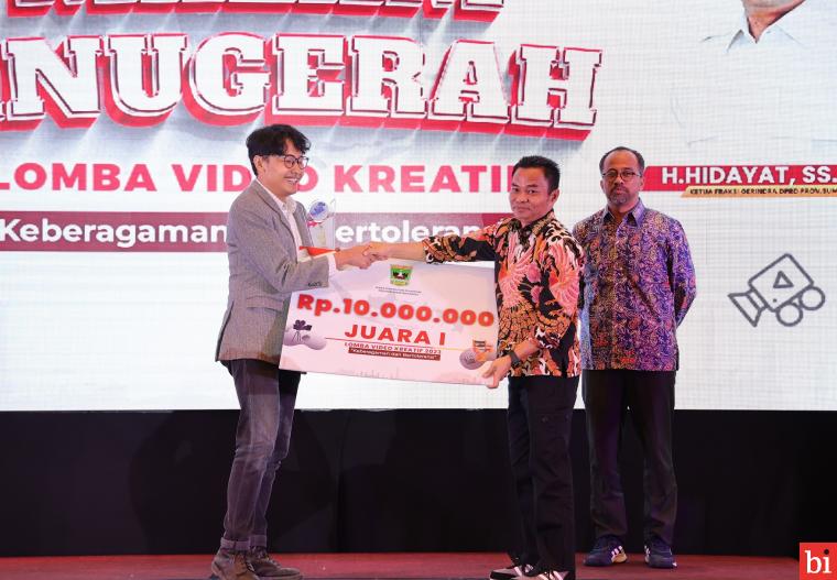 Lomba Video Kreatif 2023 dengan tema Keberagaman dan Bertoleransi Mencapai Puncaknya,...