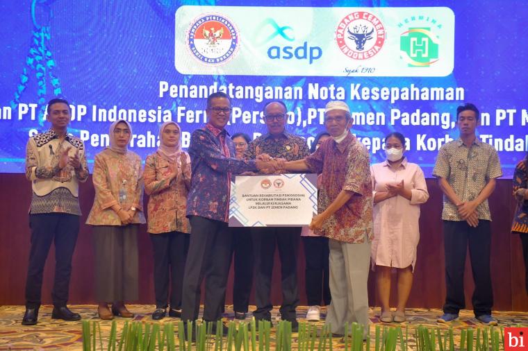 LPSK - Semen Padang Teken MoU Program Perlindungan Saksi Atau Korban Tindak Pidana