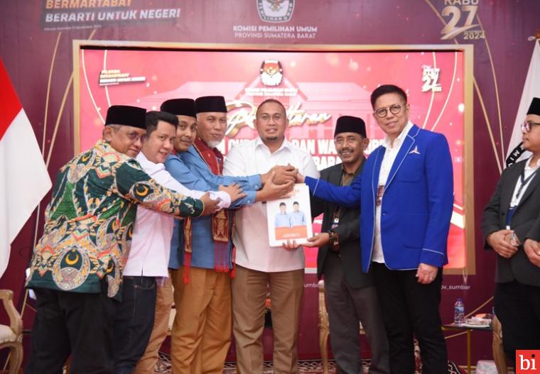 Mahyeldi-Vasco Siap Gerak Cepat Membangun Sumbar: Fokus pada Infrastruktur, Digitalisasi,...