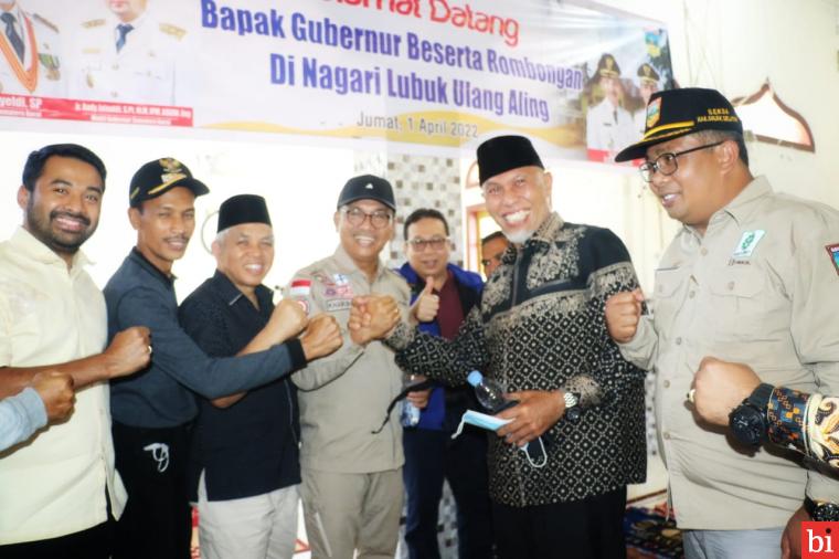 Masuk 10 Prioritas Bappenas, Gubernur Sumbar Kunjungi Nagari Tertinggal di Kabupaten...