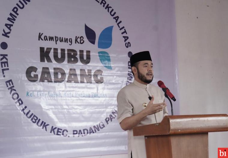 Masuk Empat Besar, Kampung KB Kubu Gadang Padang Panjang Dinilai BKKBN Sumbar