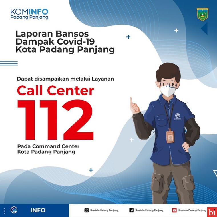 Ada Masalah Seputar Bansos, Call Aja ke 112