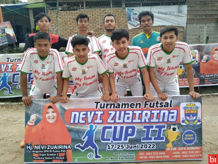 Menciptakan Kaula Muda Sehat Dan Cerdas, Nevi Zuairina Mengadakan Turnamen Futsal Di...