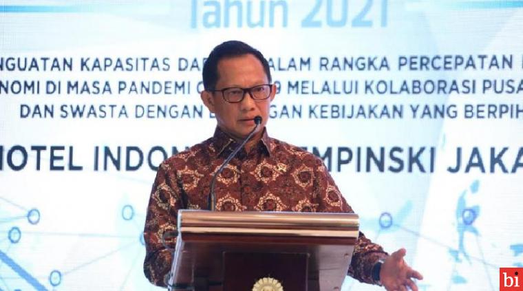 Mendagri Minta APKASI Berkontribusi Tangani Pandemi Covid-19 Sekaligus Pemulihan Ekonomi