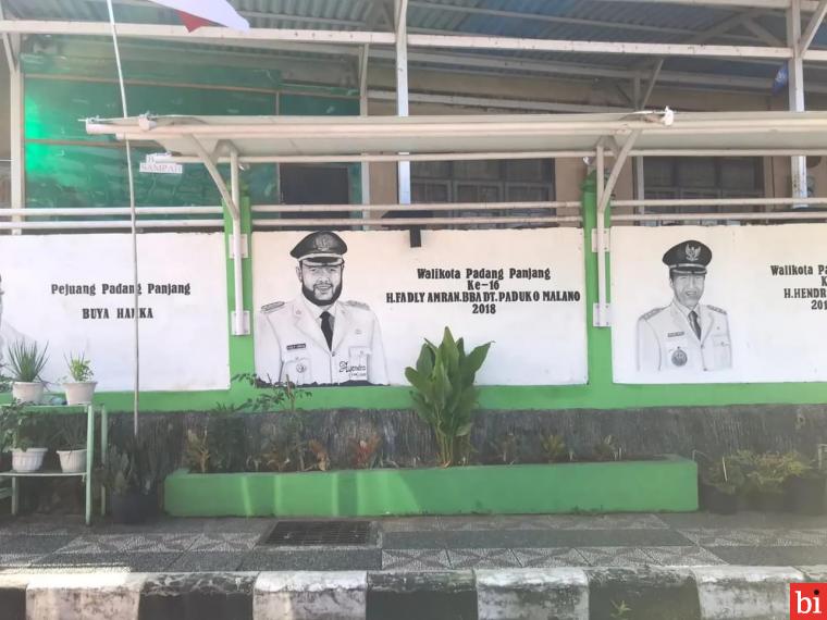 Mengenal Wali Kota Padang Panjang dari Masa ke Masa Lewat Mural di Kampung Kreatif