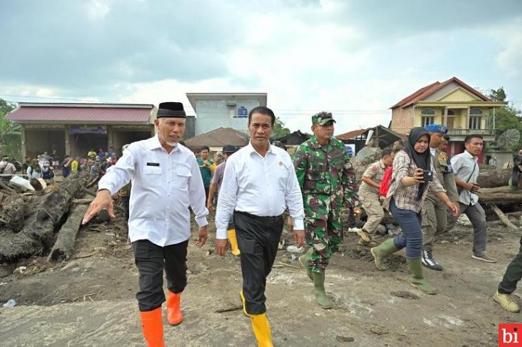 Mentan Siapkan Puluhan Miliar untuk Lahan Gagal Panen karena Bencana, Gubernur Mahyeldi...