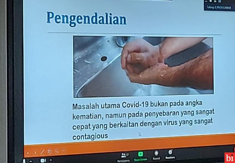 Menurut dr Ardani Penanganan Covid-19 bak Menangkap Harimau di Jalan