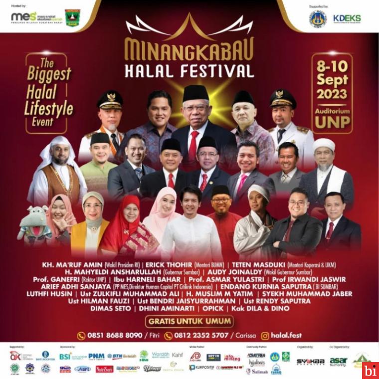 Minangkabau Halal Festival 2023 Bakal Segera Hadir di UNP, Catat Tanggalnya...