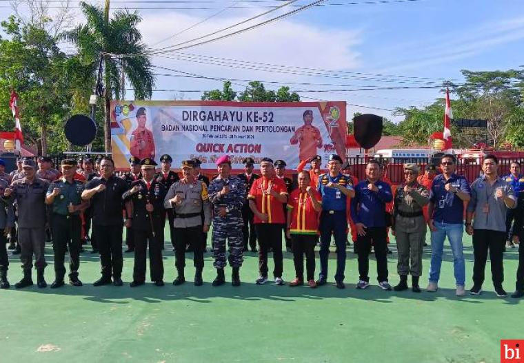 Moment HUT Ke-52 BASARNAS Tahun 2024, Pj Bupati Kepulauan Mentawai Hadiri Upacara...