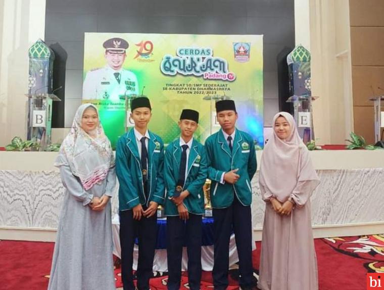 MTsS Darussalam Nagari Sungai Duo Dharmasraya Ikuti Lomba Cerdas Qur'an PadangTV