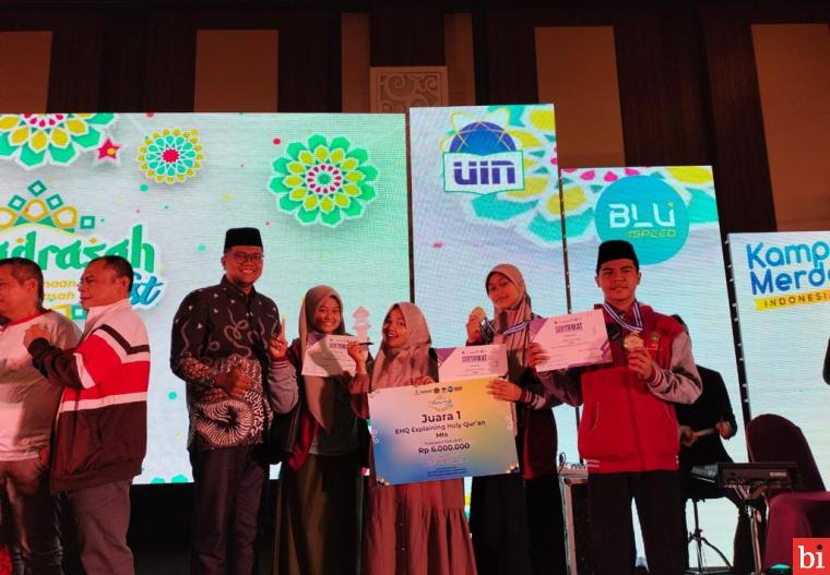 MTsS Luki Binaan UPZ Semen Padang Juarai Madrasah Festival Tingkat Nasional