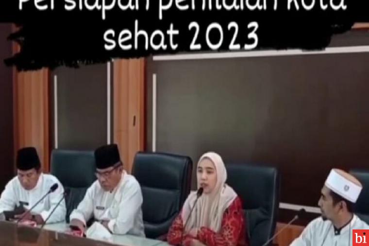 Mulai Selasa, Forum Kota Sehat Bukittinggi Mulai Melakukan Penilaian Kelurahan Sehat 2023