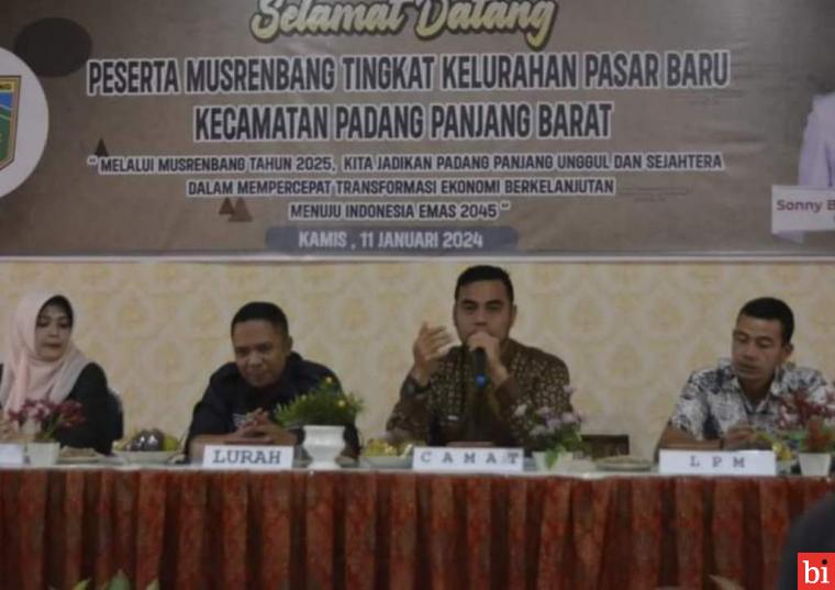 Musrenbang Pasar Baru Usulkan 11 Kegiatan