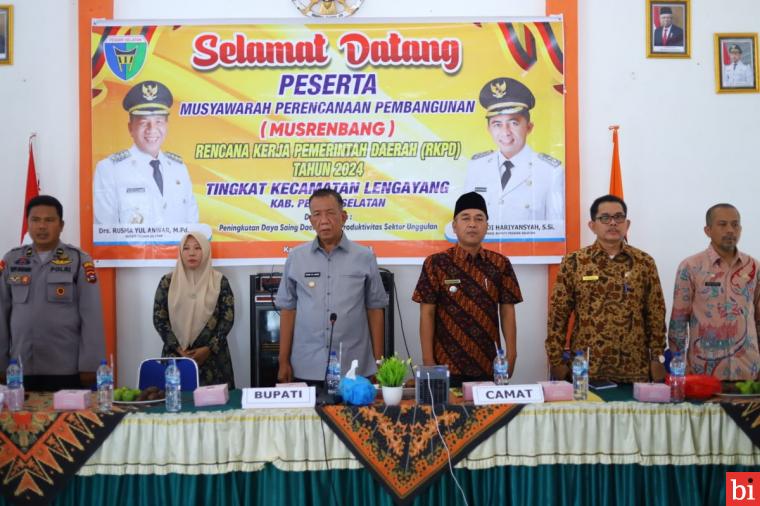 Musrenbang RKPD di Kecamatan Lengayang dan Linggo Sari Baganti Dihadiri Bupati Rusma Yul...