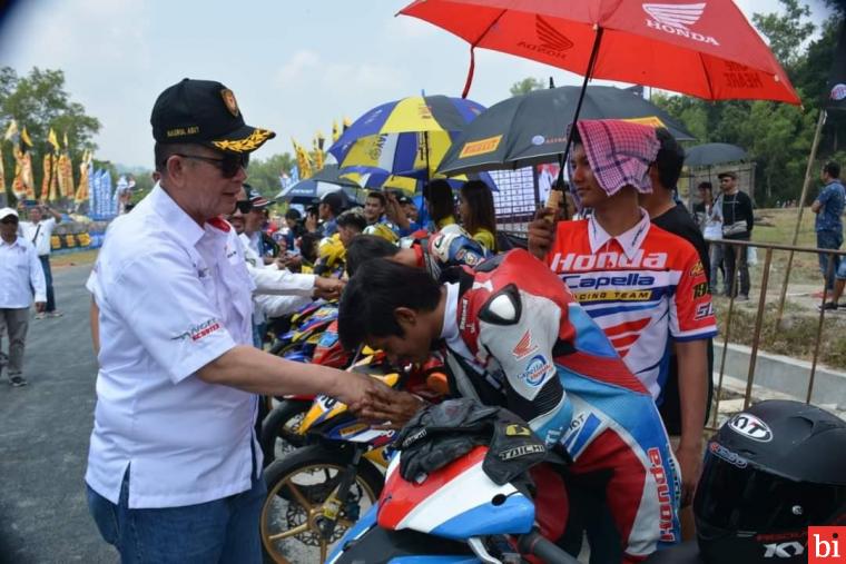 Nasrul Abit Bakal Bangun Motorsport Centre Minangkabau