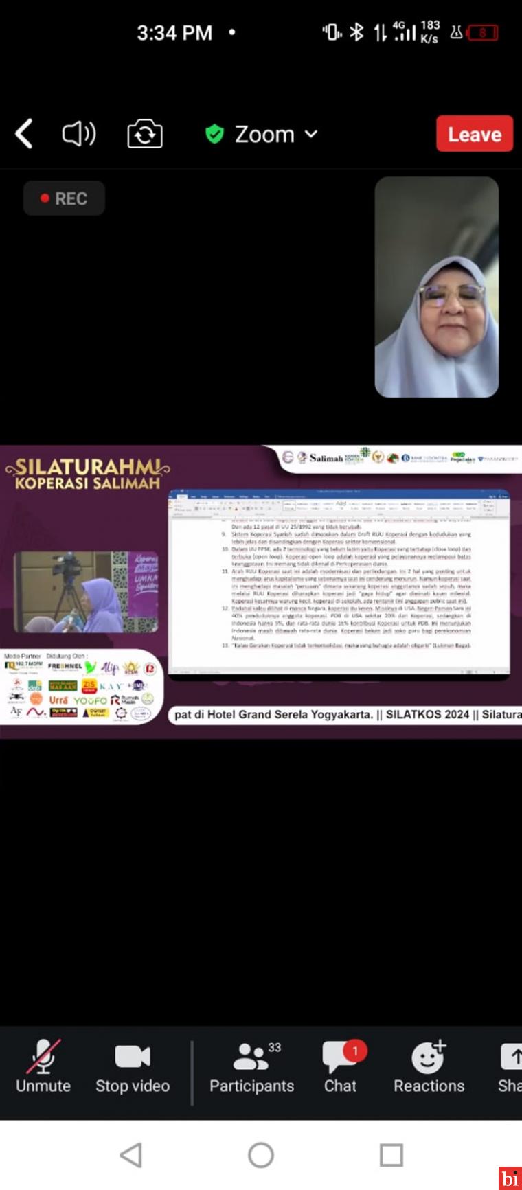 Nevi Zuairina Soroti Pentingnya Pengembangan Koperasi Berkualitas dalam Workshop...