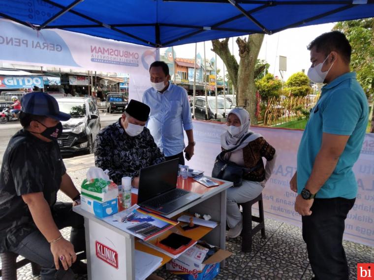 Ombudsman Sumbar Jemput Bola Laporan Masyarakat ke Kota Solok, 12 Keluhan Diterima Dihari...