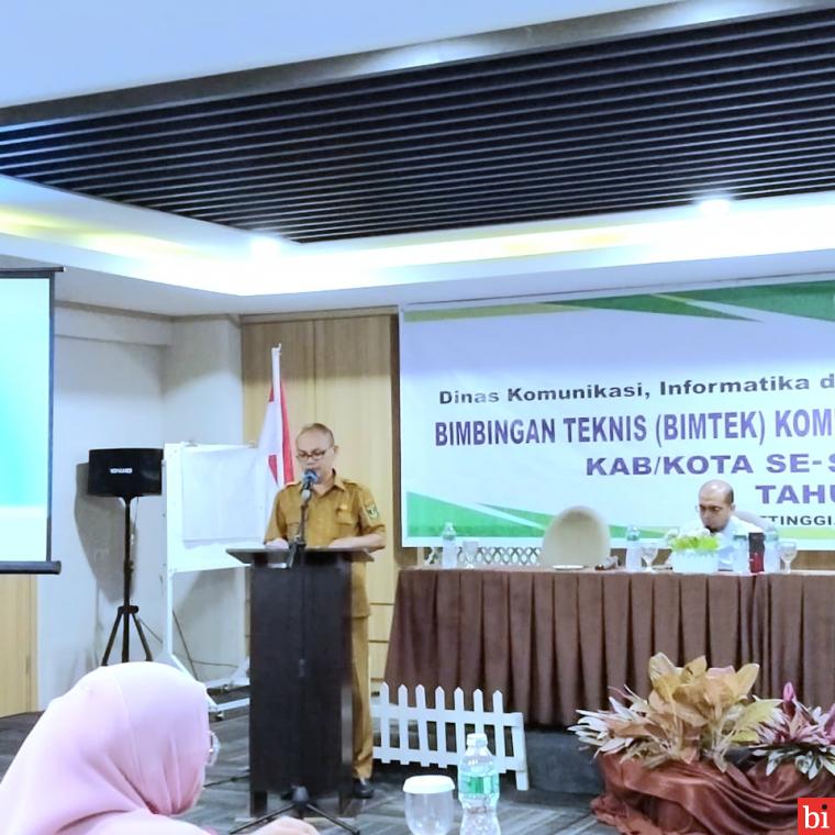 Optimalkan Peran KIM di Era Digital, Diskominfotik Sumbar Gelar Bimtek KIM