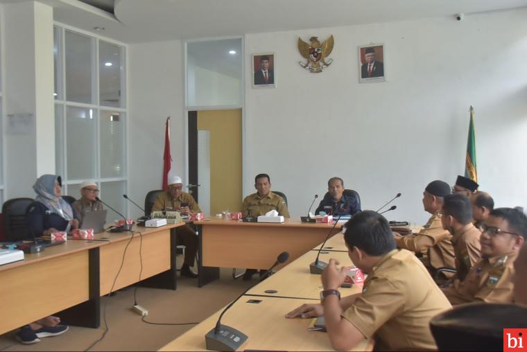 Pada 13 Juni, Padang Panjang Dicanangkan Menuju Kota Statistik