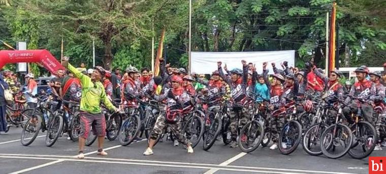 Padang Gowes Adventure Diikuti Ribuan Peserta