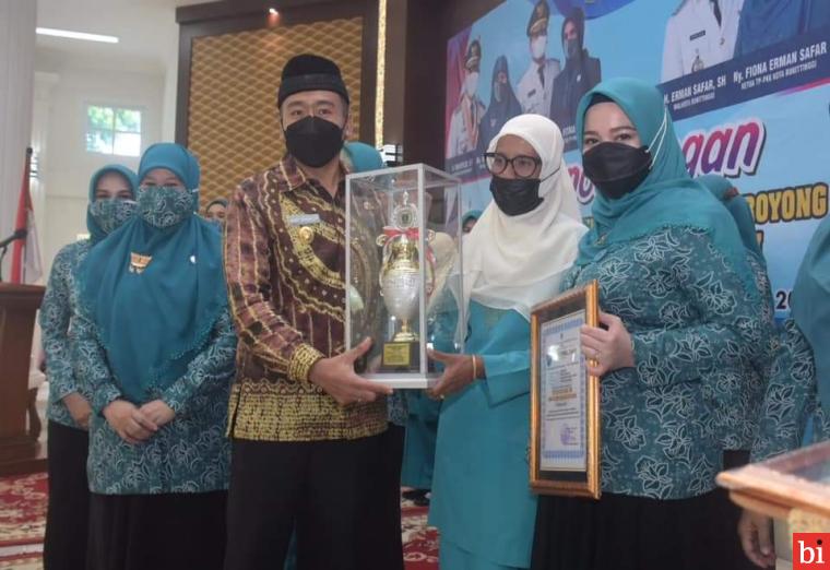 Padang Panjang Juara II Lomba Dasawisma Tingkat Sumbar