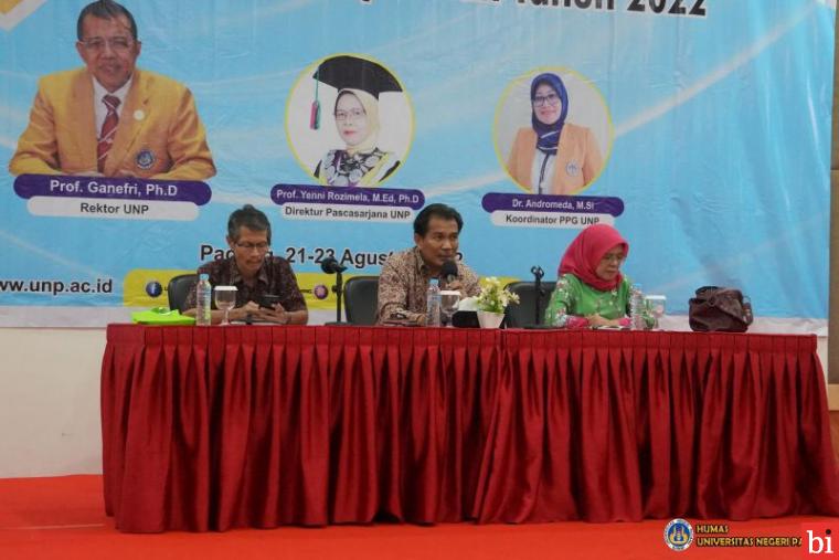 Panitia PPG UNP Untuk Prajabatan Gelar Rapat Laporan Evaluasi Region 2022