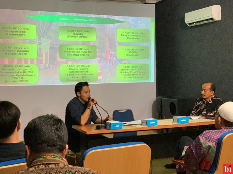 Panitia Temu Penyair se-Asia Tenggara II Gelar Rapat Persiapan