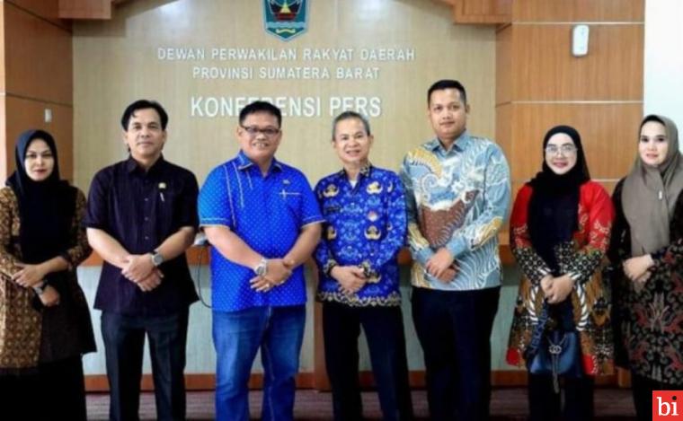 Pansus A DPRD Rokan Hilir Kunjungi DPRD Sumbar, Ini Tujuannya...