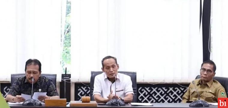 Pansus DPRD Sumbar Bahas Akhir Rancangan Awal RPJPD Tahun 2025-2045